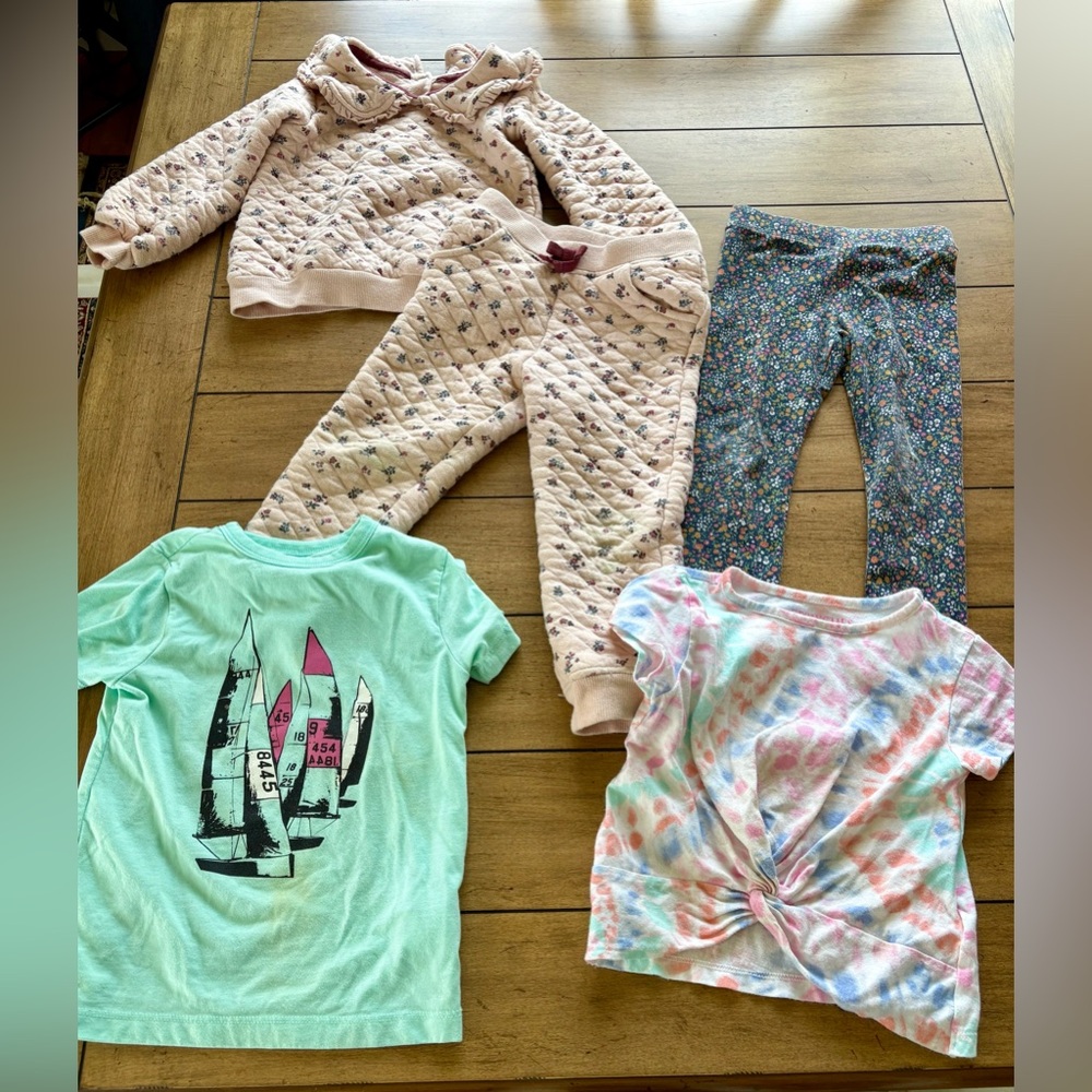 5 Piece Crewcuts & Cynthia Rowley GUC/Play 3T Bundle, Perfect for Preschool